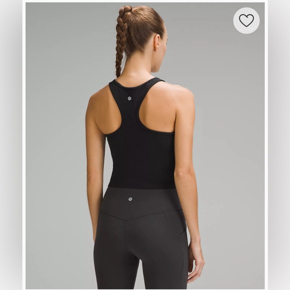 Ebb to Street Cropped Racerback Tank Top - Picture 2 of 4